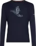 Icebreaker Men's Merino 200 Oasis Long Sleeve Crewe Skiing