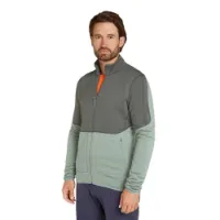 Icebreaker Men's Merino 400 Realfleece Descender Longsleeve Zip