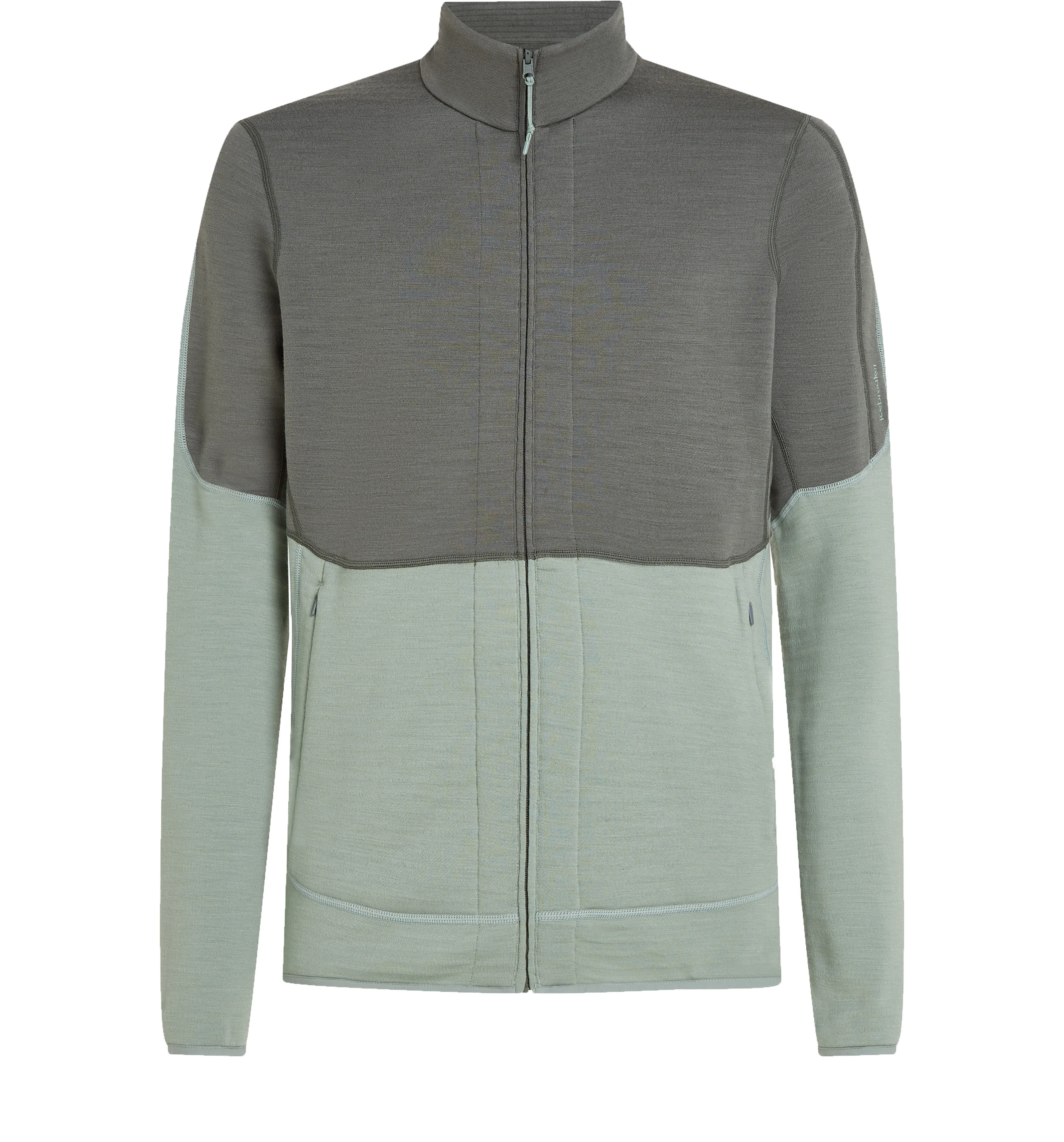 Icebreaker Men's Merino 400 Realfleece Descender Longsleeve Zip