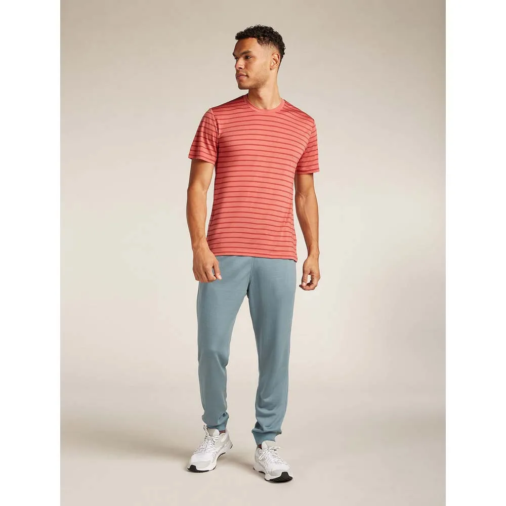 Icebreaker Merino 125 Cool Lite Drayden Stripe Kortarmet T-skjorte
