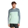 Icebreaker Merino 125 Cool Lite Sphere Colourblock Langarmet T-skjorte