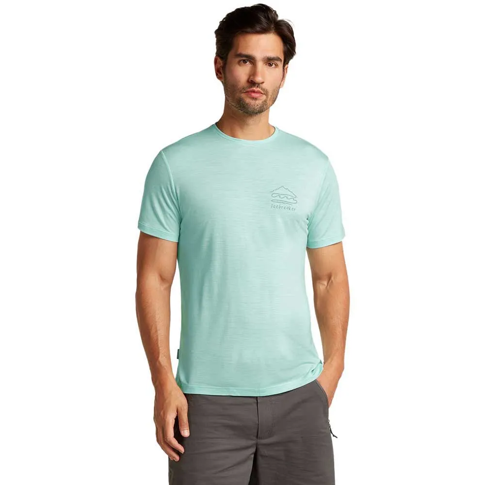 Icebreaker Merino 125 Cool Lite Sphere Explore Kortarmet T-skjorte