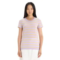 Icebreaker Merino 125 Cool Lite Wave Stripe Kortarmet T-skjorte