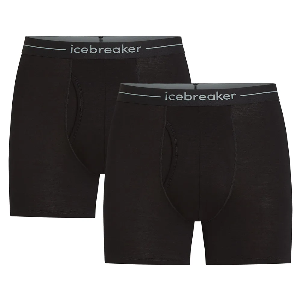 Icebreaker Merino 150 Anatomica Fly Boxers 2 Enheter Icebreaker Merino 150 Anatomica Fly Boxers 2 Enheter