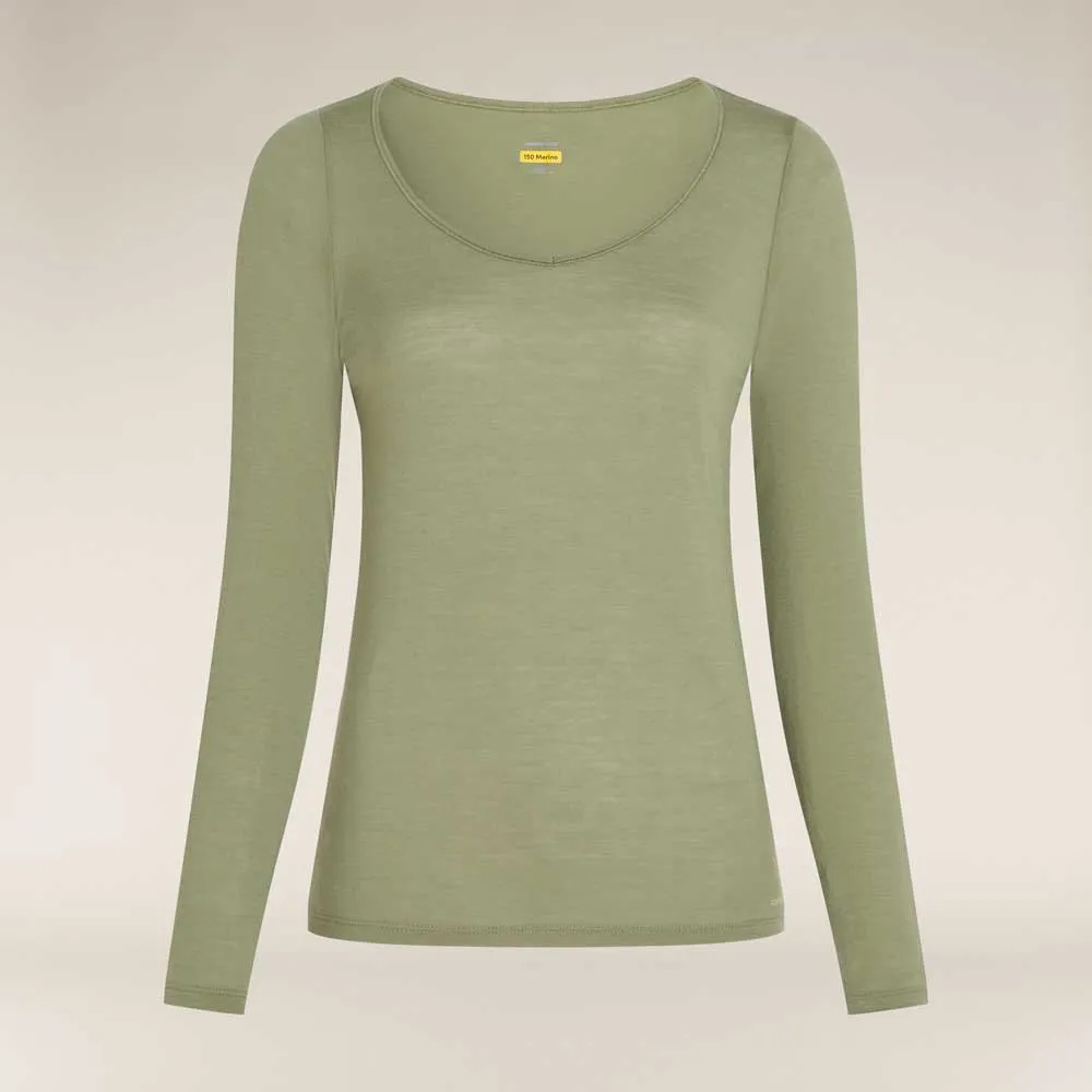 Icebreaker Merino 150 Siren Sweetheart Langarmet Baselag