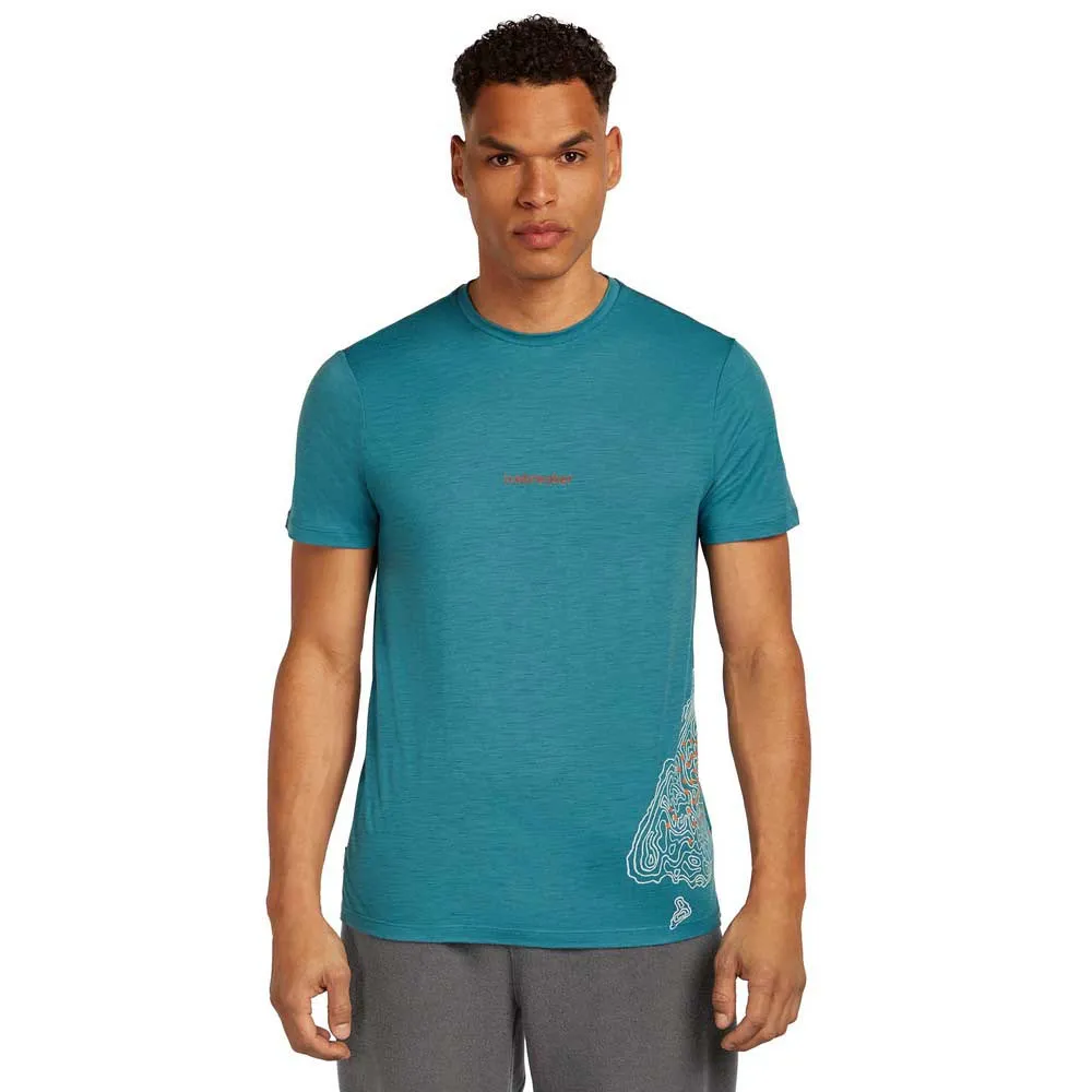 Icebreaker Merino 150 Tech Lite 30th Anniversary Kortarmet T-skjorte Icebreaker Merino 150 Tech Lite 30th Anniversary Kortarmet T-skjorte