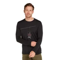 Icebreaker Merino 150 Tech Lite Bear Lift Langarmet T-skjorte