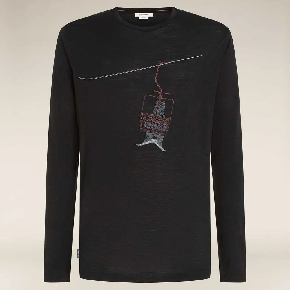 Icebreaker Merino 150 Tech Lite Bear Lift Langarmet T-skjorte
