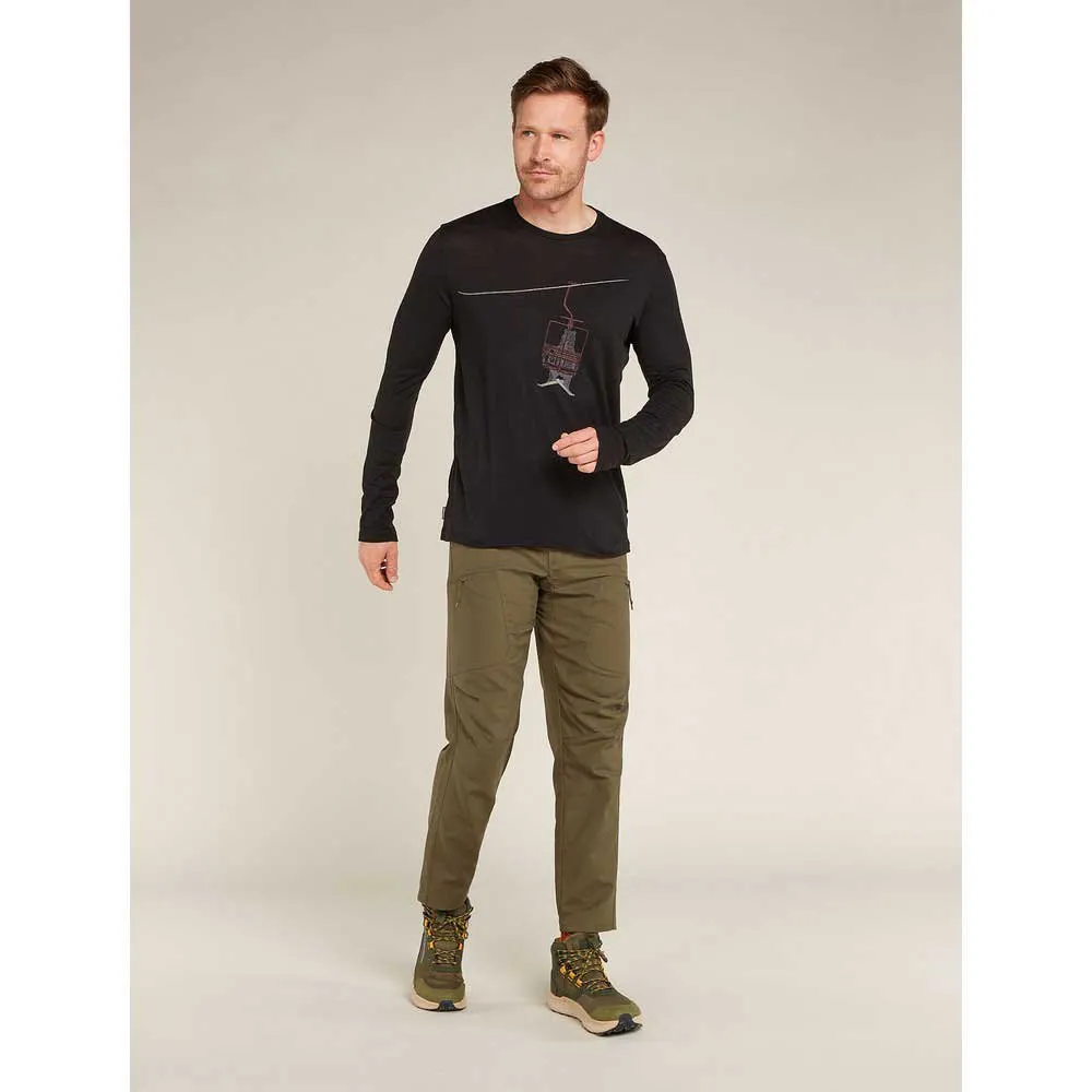 Icebreaker Merino 150 Tech Lite Bear Lift Langarmet T-skjorte