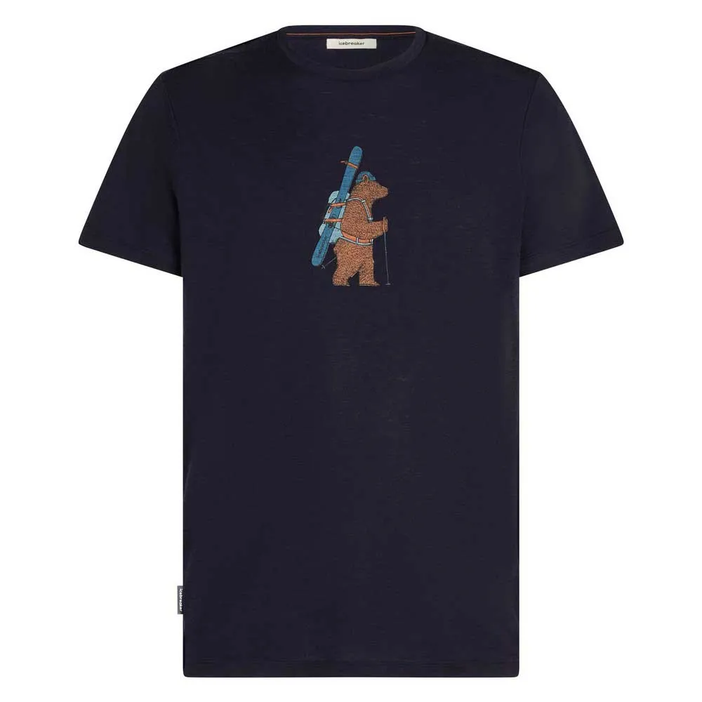 Icebreaker Merino 150 Tech Lite Bear Tour Kortarmet T-skjorte