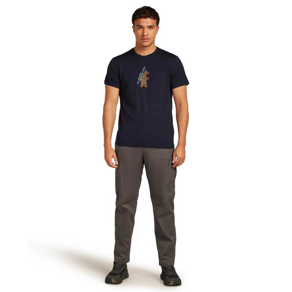 Icebreaker Merino 150 Tech Lite Bear Tour Kortarmet T-skjorte