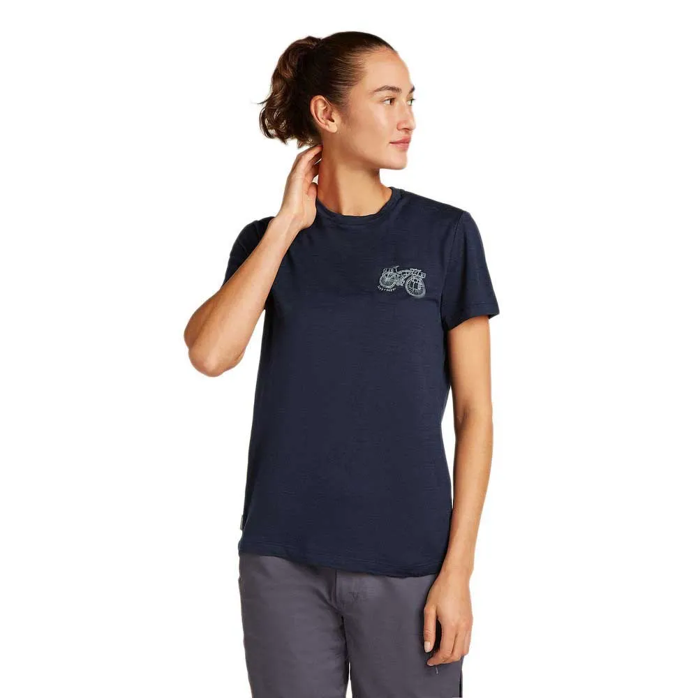 Icebreaker Merino 150 Tech Lite Catch Me Outs Kortarmet T-skjorte