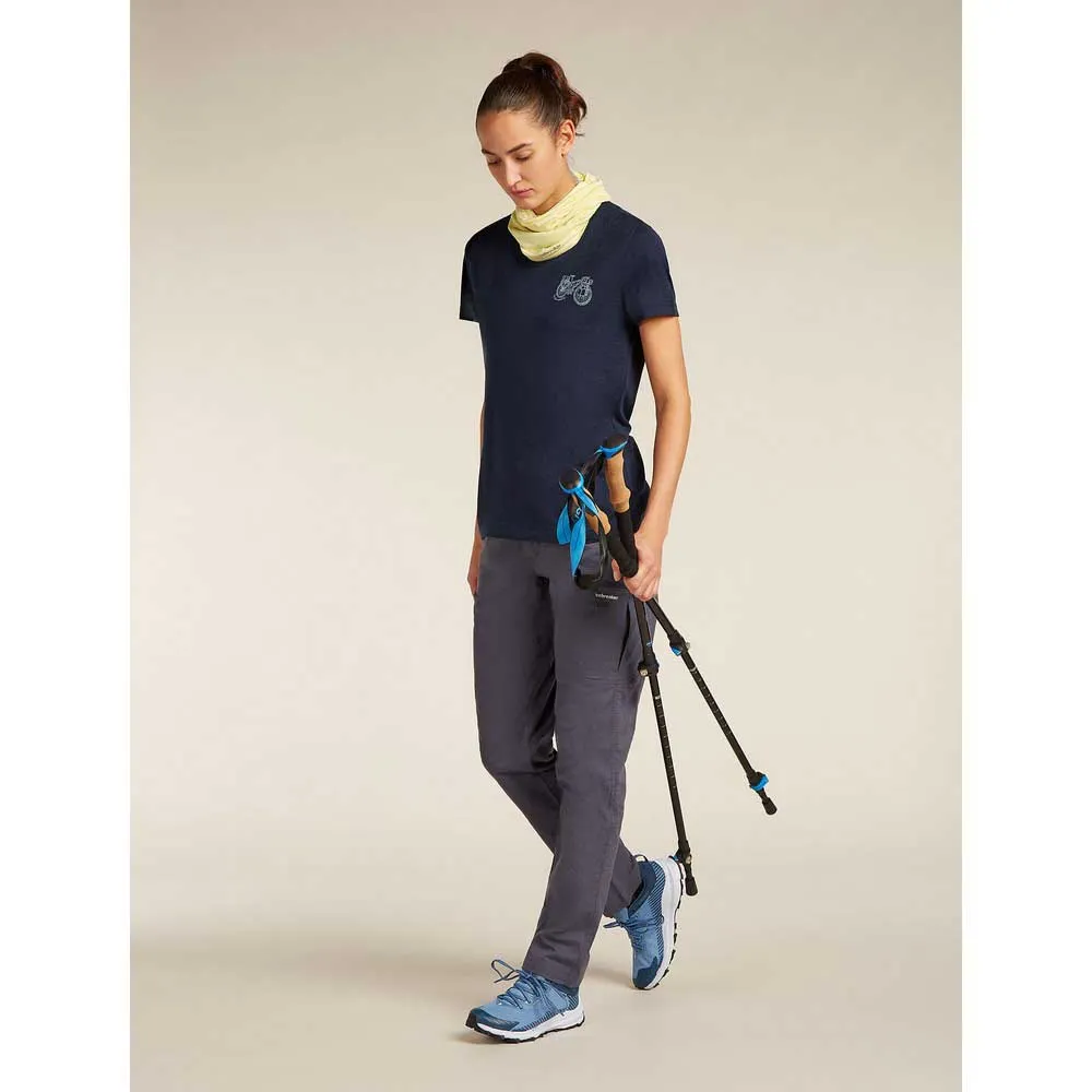 Icebreaker Merino 150 Tech Lite Catch Me Outs Kortarmet T-skjorte