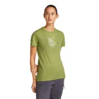 Icebreaker Merino 150 Tech Lite Fresh Fern Kortarmet T-skjorte