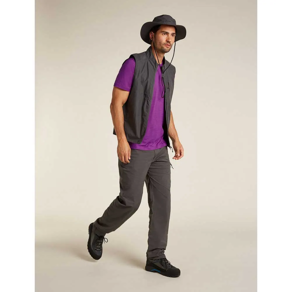 Icebreaker Merino 150 Tech Lite Hike Natural Kortarmet T-skjorte Icebreaker Merino 150 Tech Lite Hike Natural Kortarmet T-skjorte