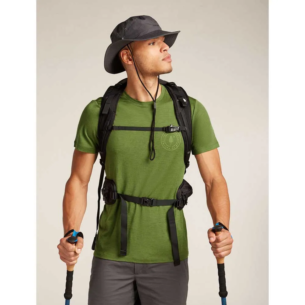 Icebreaker Merino 150 Tech Lite Hike Natural Kortarmet T-skjorte Icebreaker Merino 150 Tech Lite Hike Natural Kortarmet T-skjorte