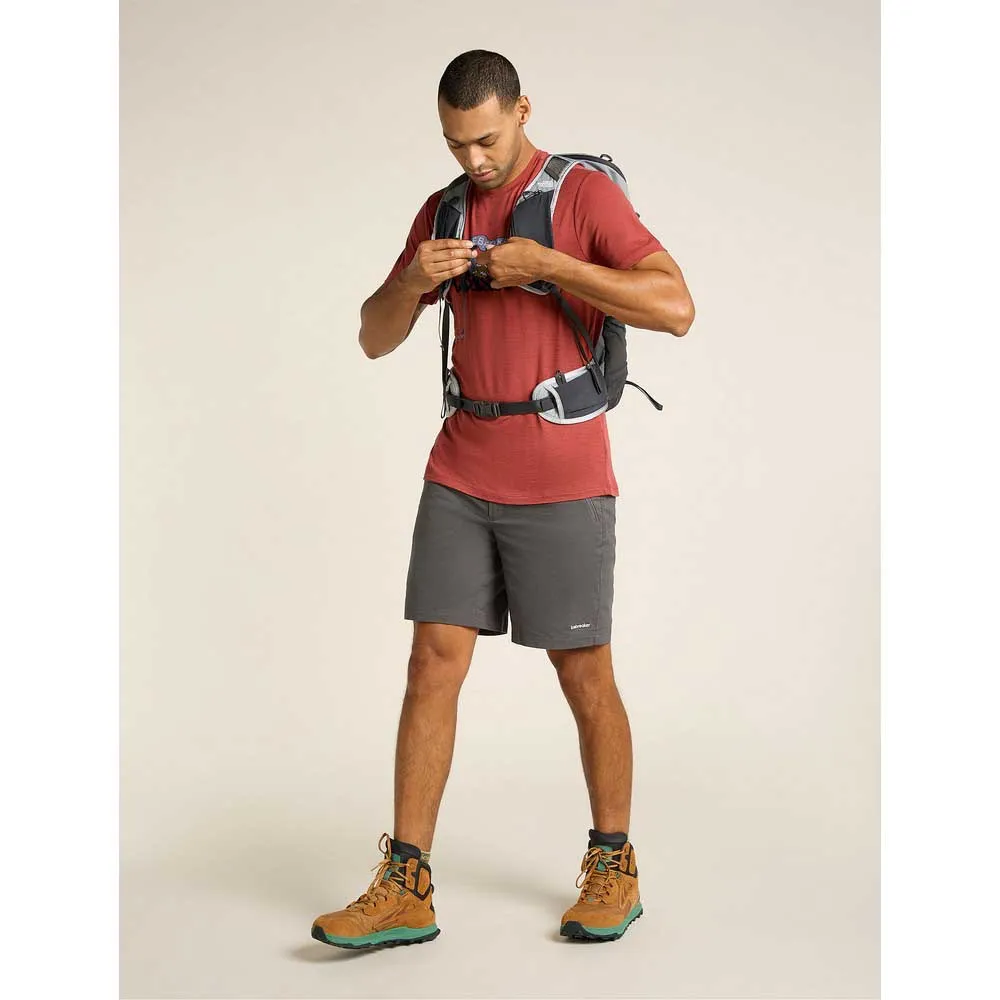 Icebreaker Merino 150 Tech Lite Hike Together Kortarmet T-skjorte
