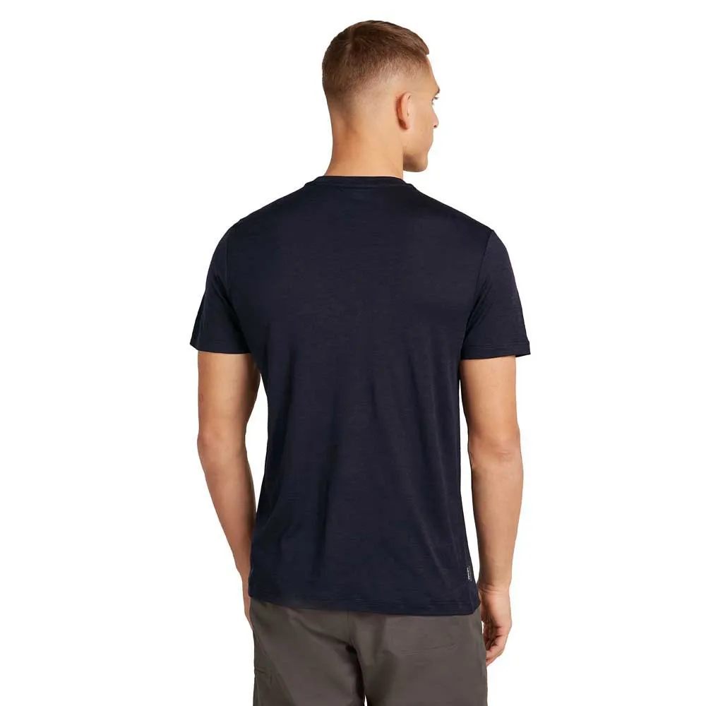 Icebreaker Merino 150 Tech Lite Ib Wordmark Kortarmet T-skjorte Icebreaker Merino 150 Tech Lite Ib Wordmark Kortarmet T-skjorte