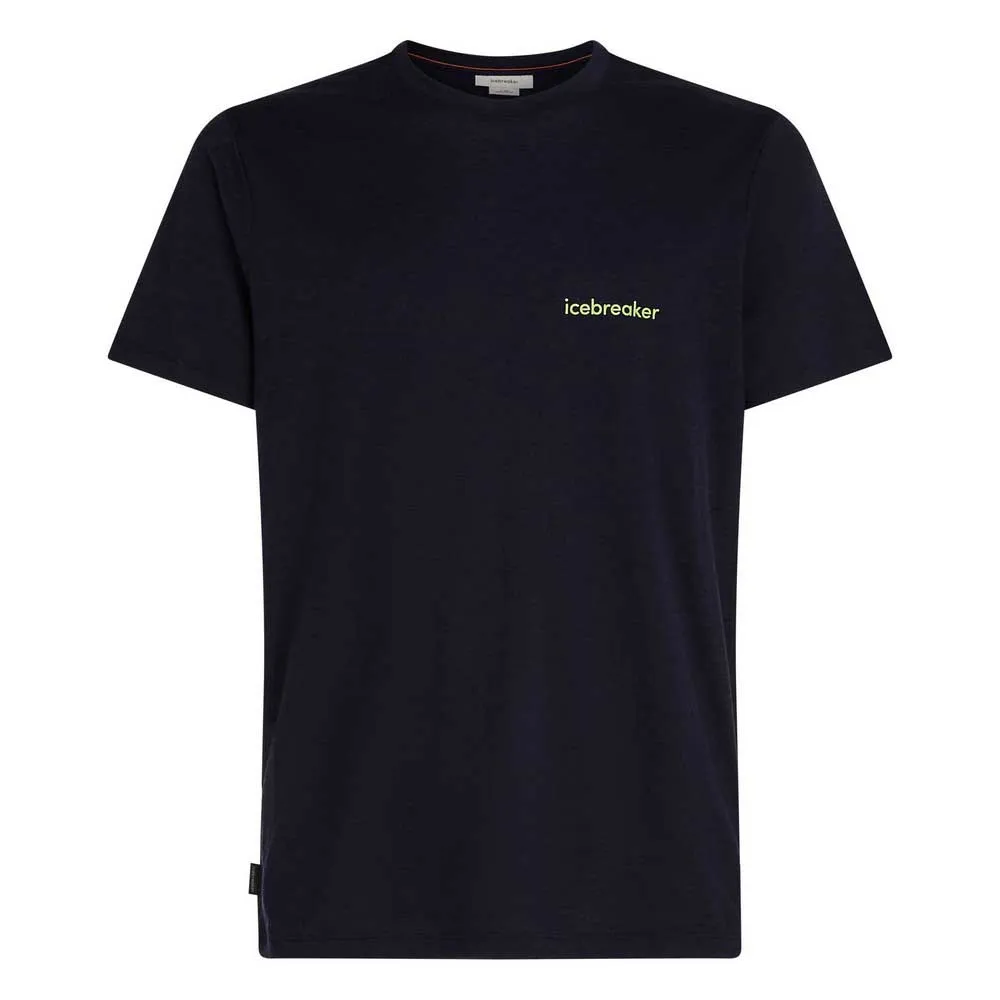 Icebreaker Merino 150 Tech Lite Ib Wordmark Kortarmet T-skjorte Icebreaker Merino 150 Tech Lite Ib Wordmark Kortarmet T-skjorte