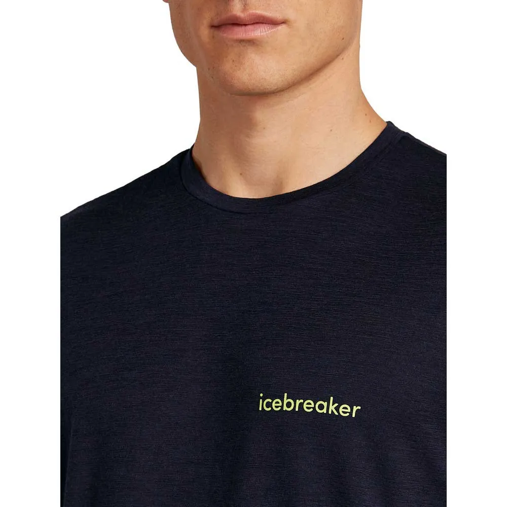 Icebreaker Merino 150 Tech Lite Ib Wordmark Kortarmet T-skjorte Icebreaker Merino 150 Tech Lite Ib Wordmark Kortarmet T-skjorte