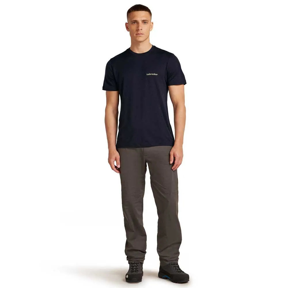 Icebreaker Merino 150 Tech Lite Ib Wordmark Kortarmet T-skjorte Icebreaker Merino 150 Tech Lite Ib Wordmark Kortarmet T-skjorte