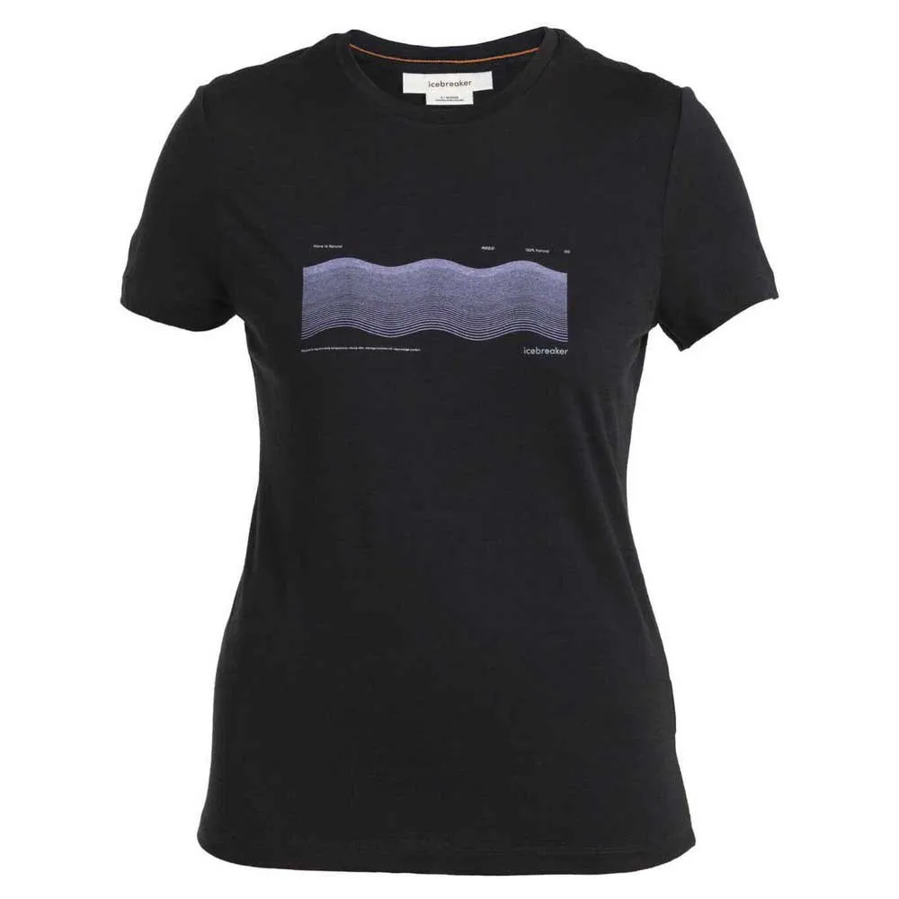 Icebreaker Merino 150 Tech Lite Iii Contour Waves Kortarmet T-skjorte