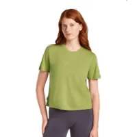 Icebreaker Merino 150 Tech Lite Iii Crop Kortarmet T-skjorte Icebreaker Merino 150 Tech Lite Iii Crop Kortarmet T-skjorte