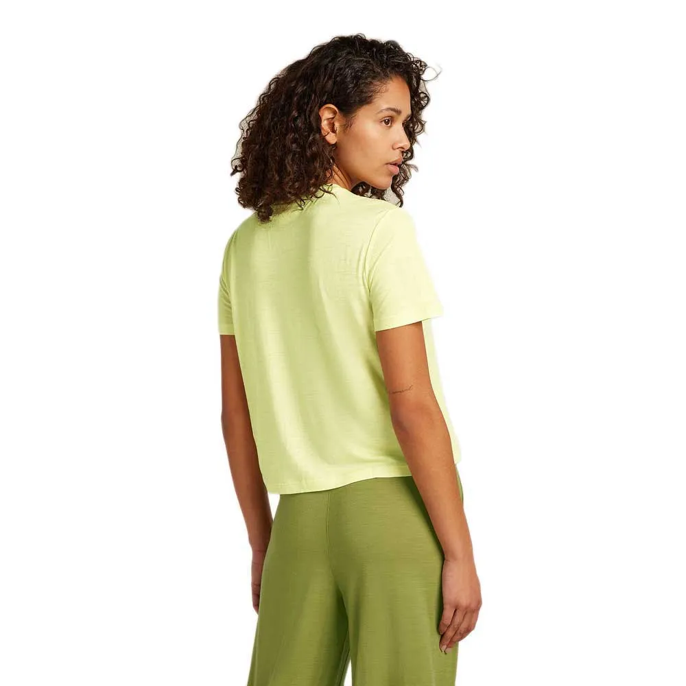 Icebreaker Merino 150 Tech Lite Iii Crop Kortarmet T-skjorte Icebreaker Merino 150 Tech Lite Iii Crop Kortarmet T-skjorte