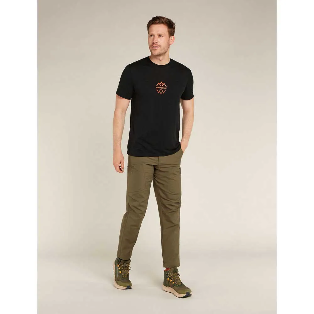 Icebreaker Merino 150 Tech Lite Iii Logo Reflections Kortarmet T-skjorte