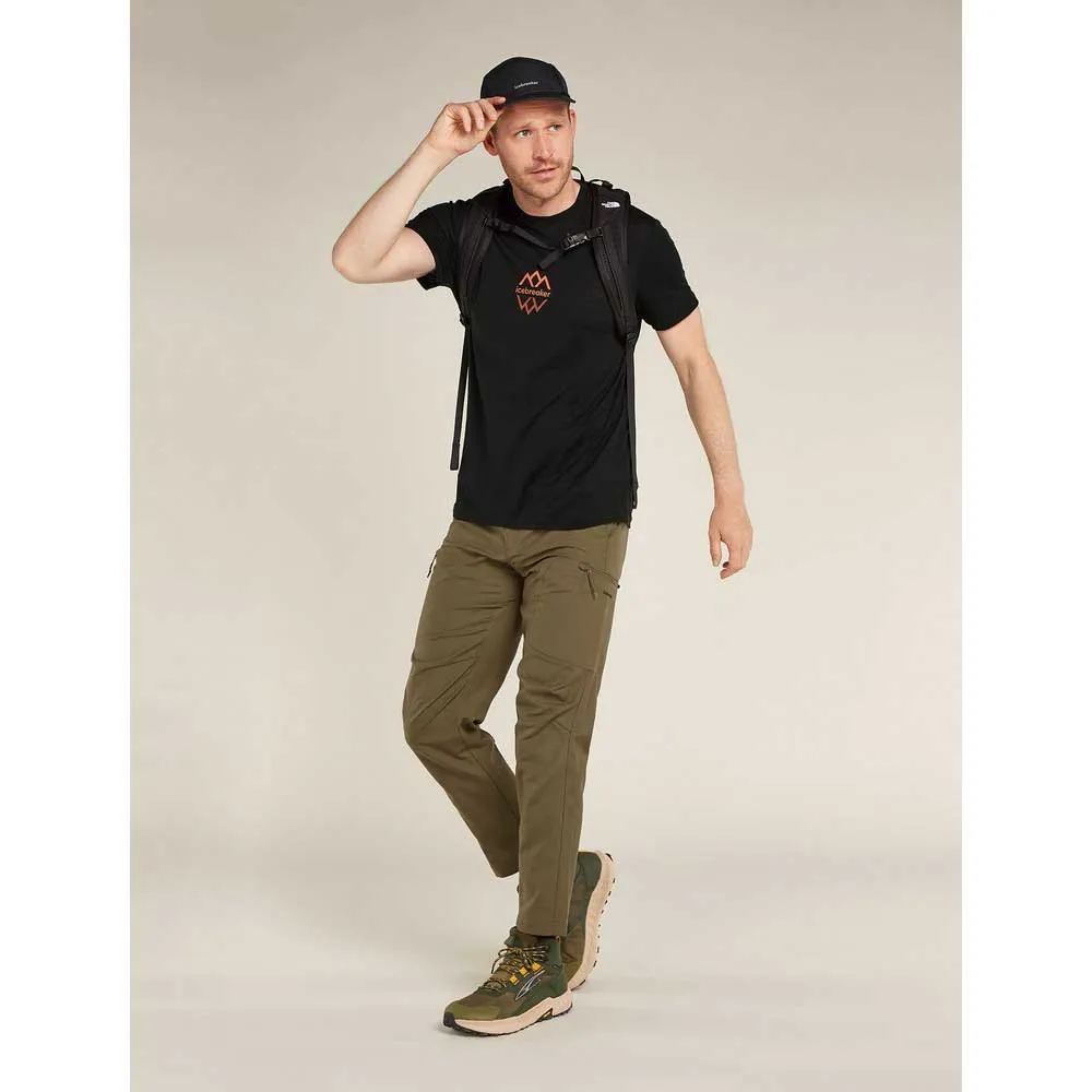 Icebreaker Merino 150 Tech Lite Iii Logo Reflections Kortarmet T-skjorte
