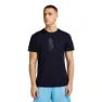 Icebreaker Merino 150 Tech Lite Lancewood Kortarmet T-skjorte, Midnight navy 1