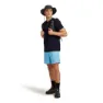 Icebreaker Merino 150 Tech Lite Lancewood Kortarmet T-skjorte, Midnight navy 1