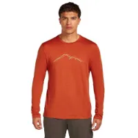 Icebreaker Merino 150 Tech Lite Rainer Ridge Langarmet T-skjorte