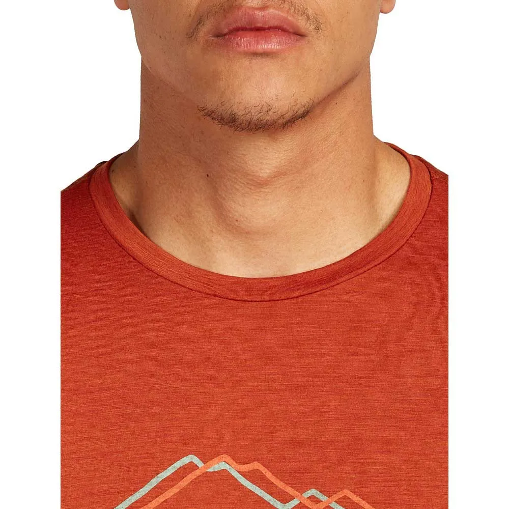 Icebreaker Merino 150 Tech Lite Rainer Ridge Langarmet T-skjorte Icebreaker Merino 150 Tech Lite Rainer Ridge Langarmet T-skjorte