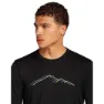 Icebreaker Merino 150 Tech Lite Rainer Ridge Langarmet T-skjorte