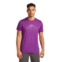 Icebreaker Merino 150 Tech Lite Rising Light Kortarmet T-skjorte Icebreaker Merino 150 Tech Lite Rising Light Kortarmet T-skjorte