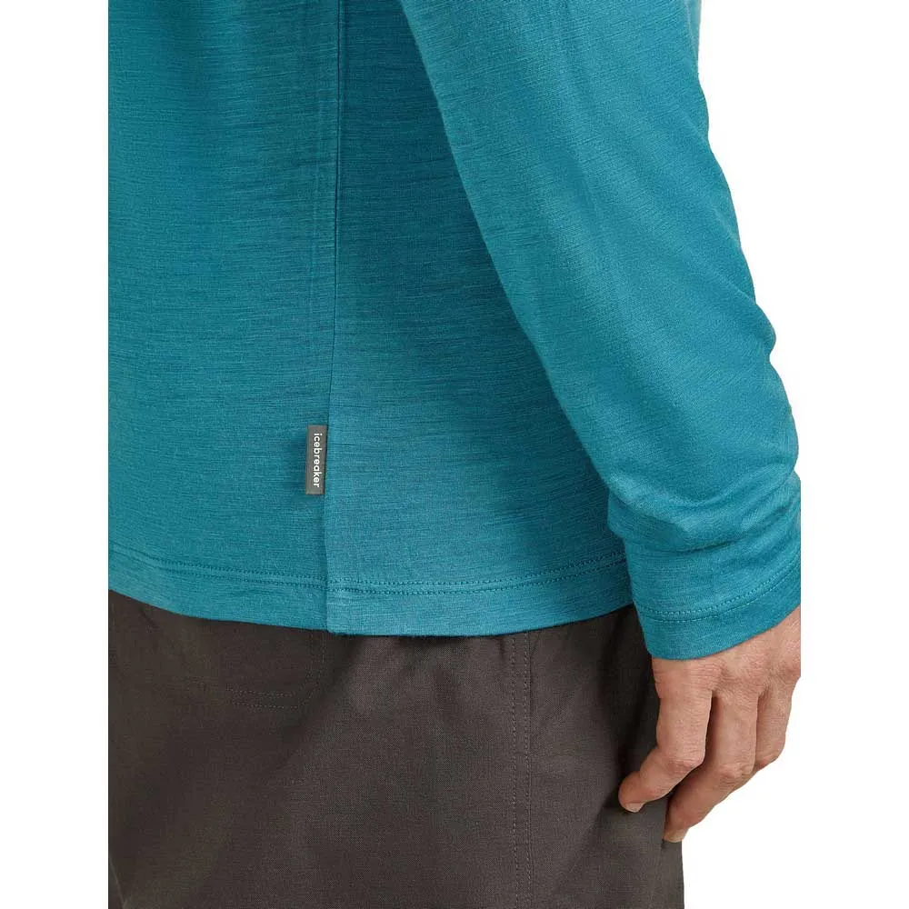 Icebreaker Merino 150 Tech Lite Road To Cook Langarmet T-skjorte
