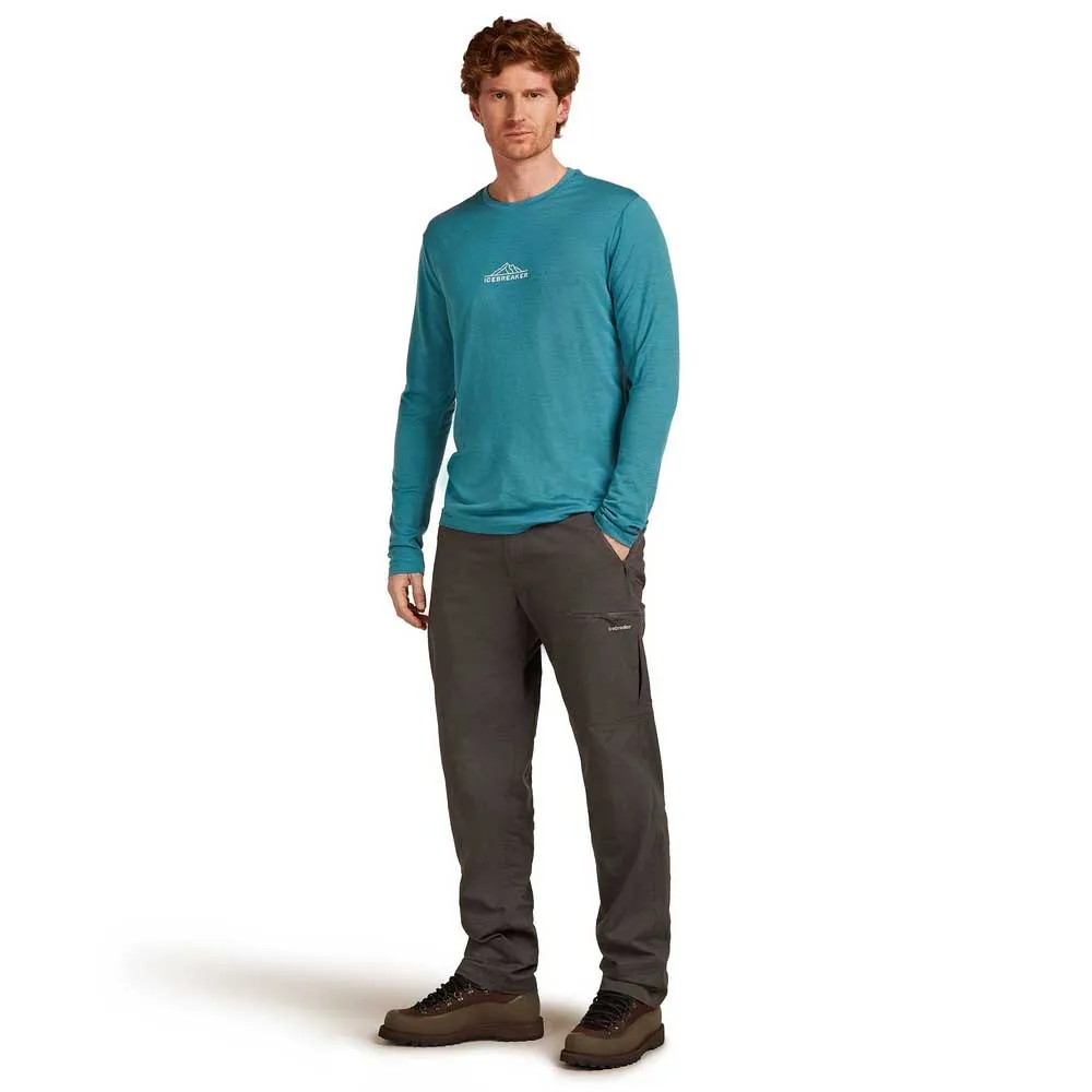 Icebreaker Merino 150 Tech Lite Road To Cook Langarmet T-skjorte