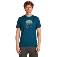 Icebreaker Merino 150 Tech Lite Ruapehu Round Kortarmet T-skjorte Icebreaker Merino 150 Tech Lite Ruapehu Round Kortarmet T-skjorte