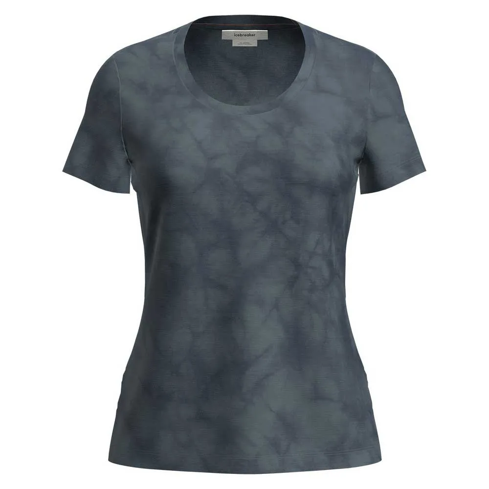 Icebreaker Merino 150 Tech Lite Scoop Cloud Dye Kortarmet T-skjorte, Blue ash / dawn / cloud dye Icebreaker Merino 150 Tech Lite Scoop Cloud Dye Kortarmet T-skjorte, Blue ash / dawn / cloud dye