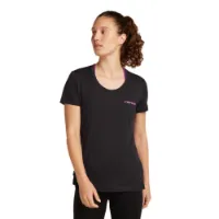 Icebreaker Merino 150 Tech Lite Scoop Wordmark Kortarmet T-skjorte