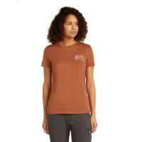 Icebreaker Merino 150 Tech Lite Single Line Camp Kortarmet T-skjorte Icebreaker Merino 150 Tech Lite Single Line Camp Kortarmet T-skjorte