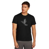 Icebreaker Merino 150 Tech Lite Skiing Yeti Kortarmet T-skjorte Icebreaker Merino 150 Tech Lite Skiing Yeti Kortarmet T-skjorte