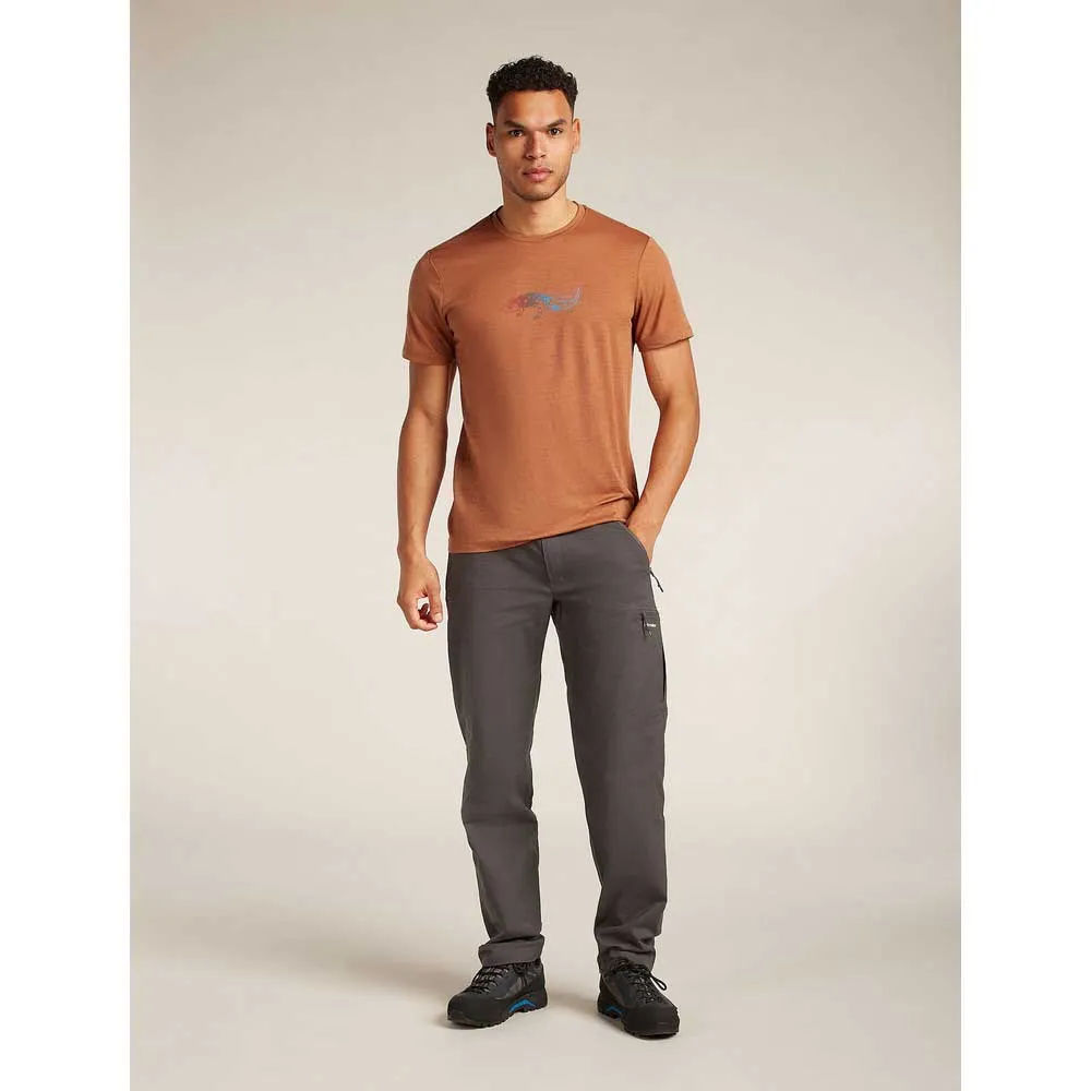 Icebreaker Merino 150 Tech Lite Slimey Salama Kortarmet T-skjorte