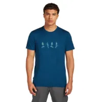 Icebreaker Merino 150 Tech Lite Snow Day Kortarmet T-skjorte