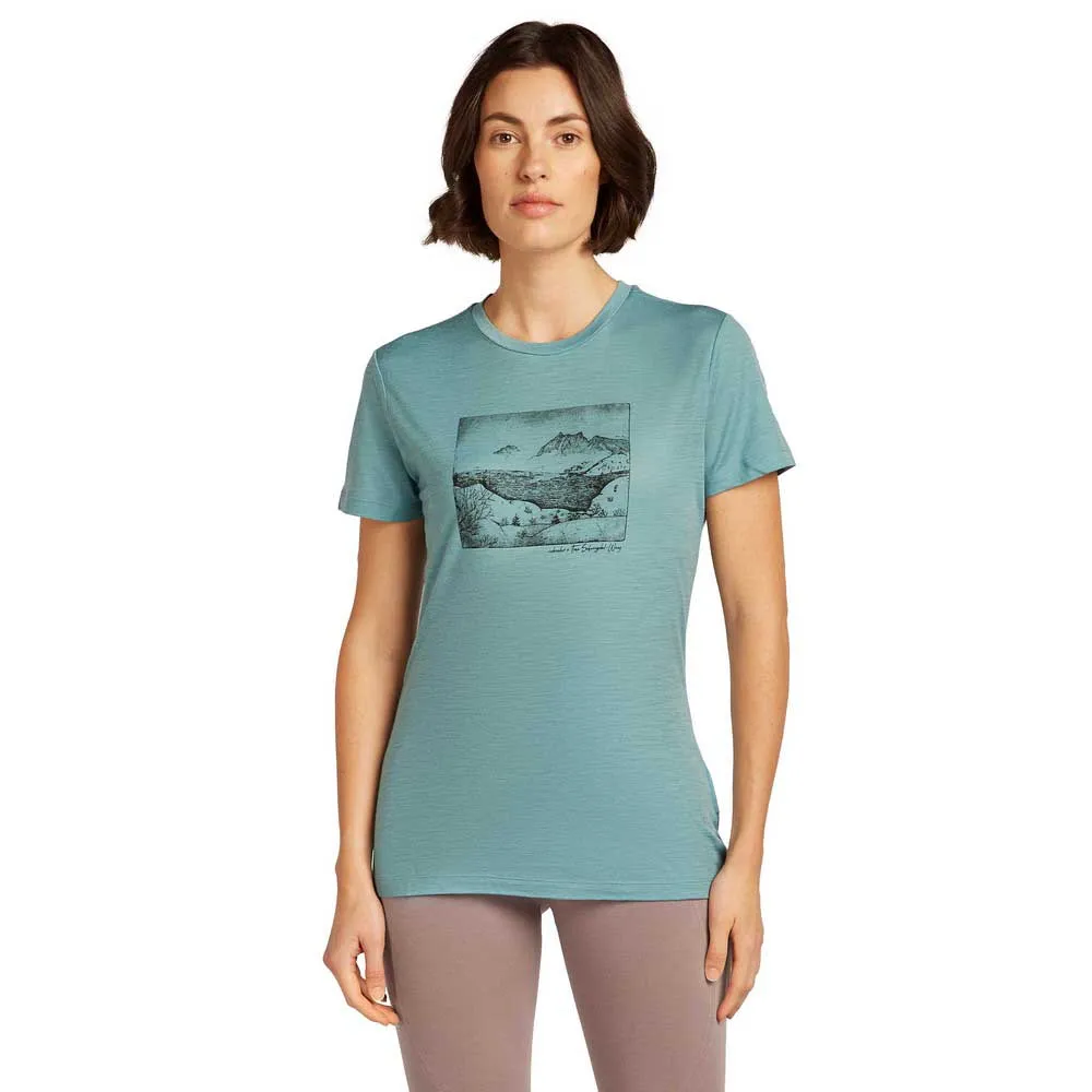 Icebreaker Merino 150 Tech Lite Terrain Kortarmet T-skjorte