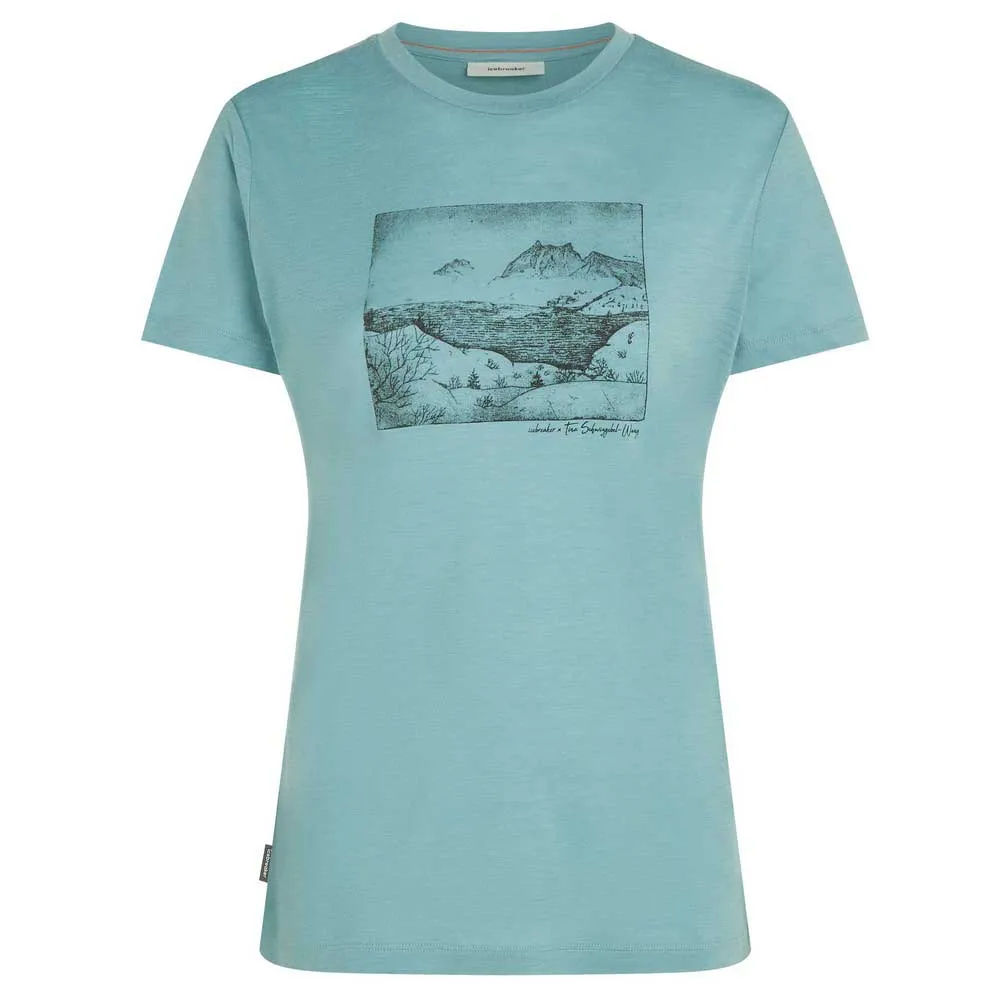 Icebreaker Merino 150 Tech Lite Terrain Kortarmet T-skjorte