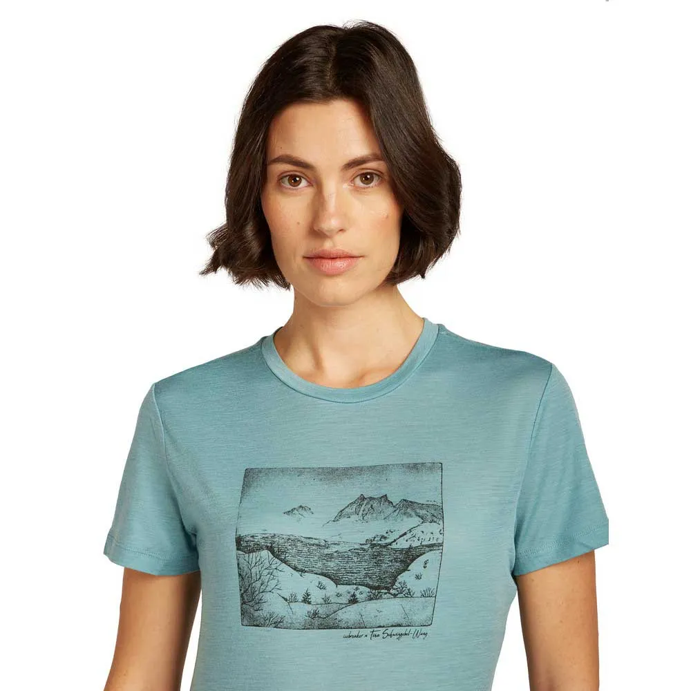 Icebreaker Merino 150 Tech Lite Terrain Kortarmet T-skjorte