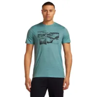 Icebreaker Merino 150 Tech Lite The Climb Kortarmet T-skjorte