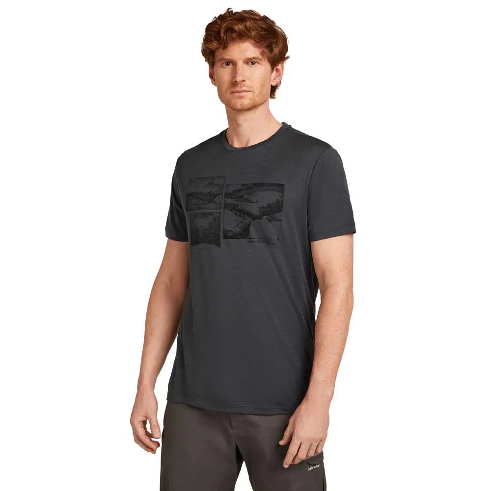 Icebreaker Merino 150 Tech Lite The Climb Kortarmet T-skjorte
